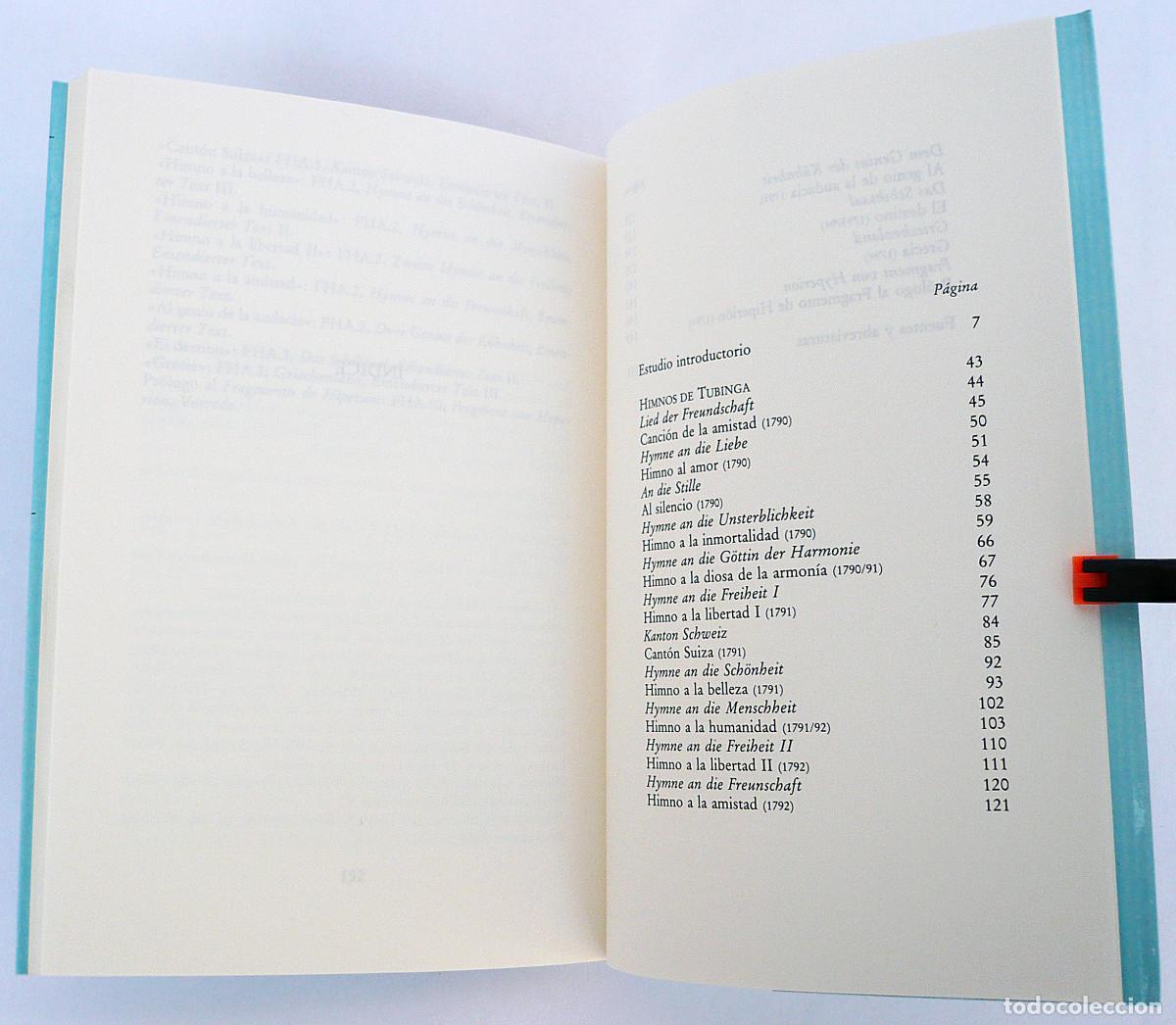 Libros: Los himnos de Tubinga, Friedrich Holderlin - Foto 7