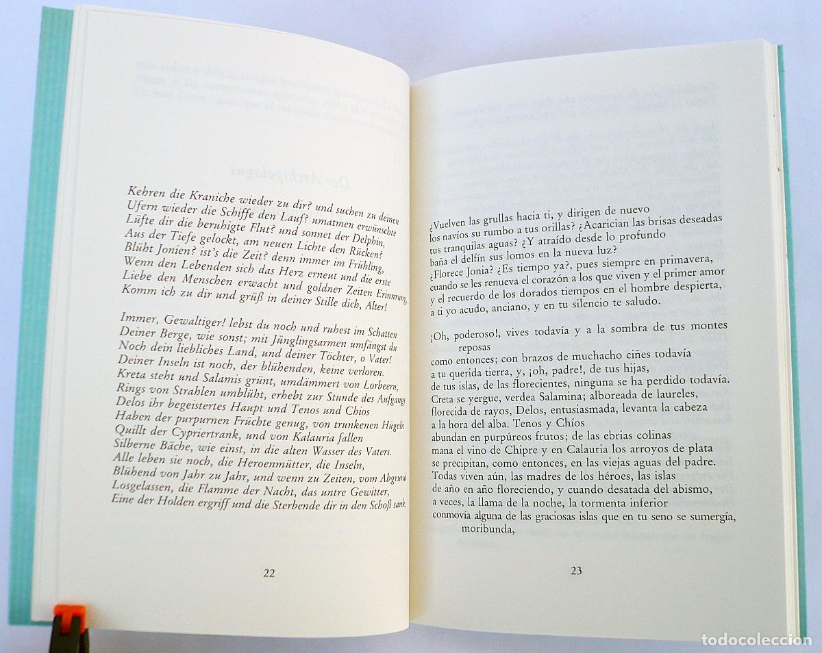 Libros: Las grandes elegias, Friedrich Holderlin - Foto 7