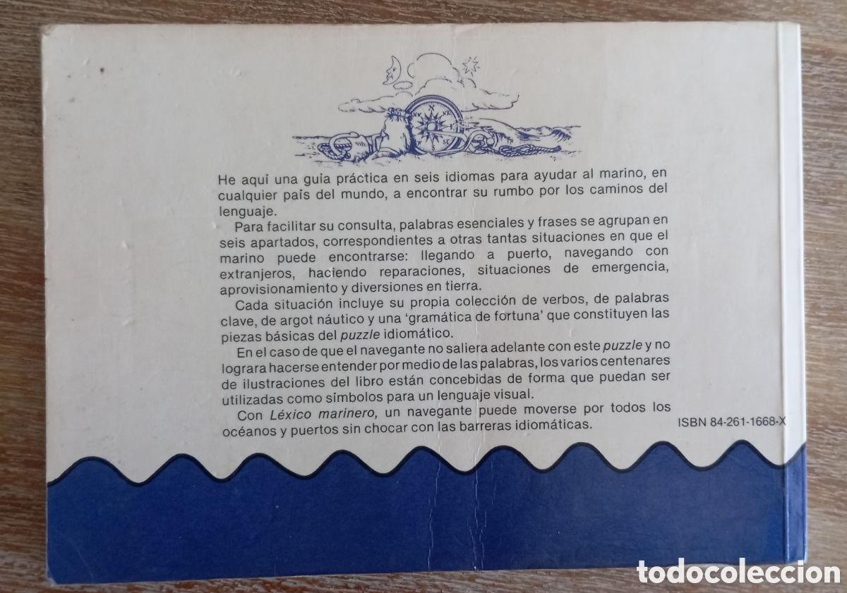 Libros: LEXICO MARINERO PALABRAS Y FRASES EN 6 IDIOMAS - Foto 5