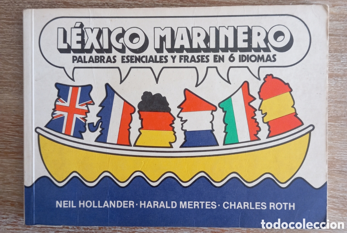 Libros: LEXICO MARINERO PALABRAS Y FRASES EN 6 IDIOMAS