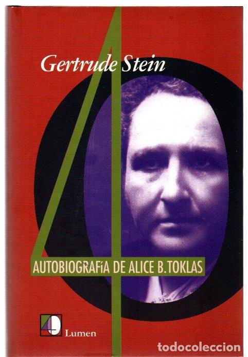 books: Autobiograf&iacute;a de Alice B. Toklas - Stein, Gertrude