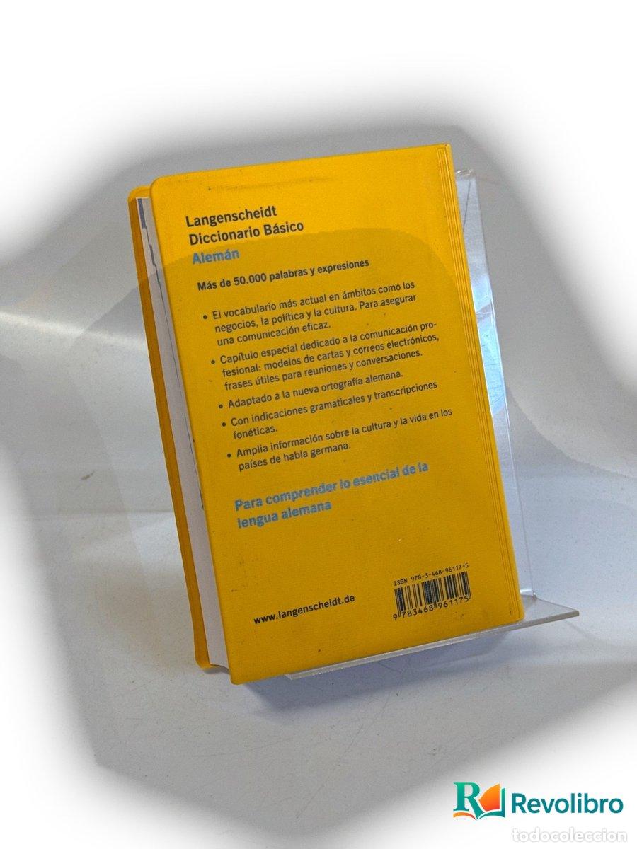 Libros: Diccionario b&aacute;sico alem&aacute;n - Langenscheidt - Foto 2