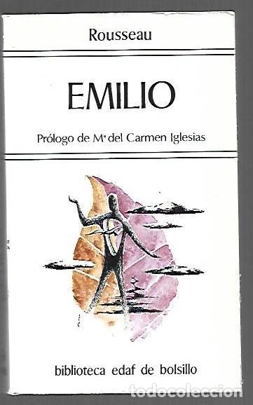 Libros: EMILIO - ROUSSEAU, JEAN-JACQUES
