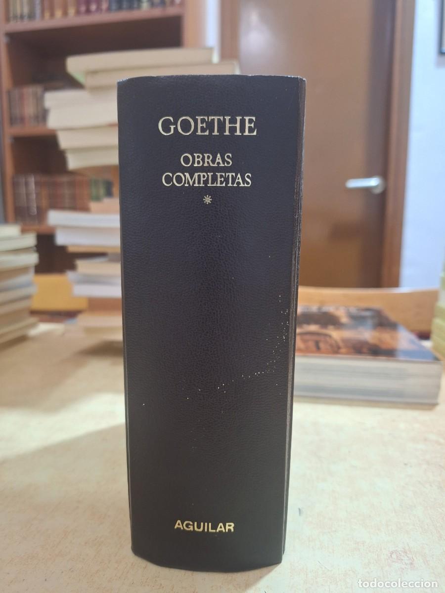 books: OBRAS COMPLETAS Vol. I: MISCELANEA / TEORIA DE LOS COLORES / POESIA / NOVELA. - GOETHE