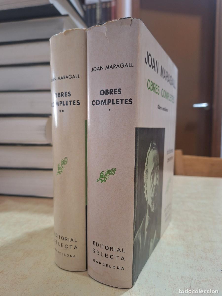 B&uuml;cher: OBRES COMPLETES 2 VOLS: Obra Catalana / Obra castellana. - MARAGALL, JOAN.