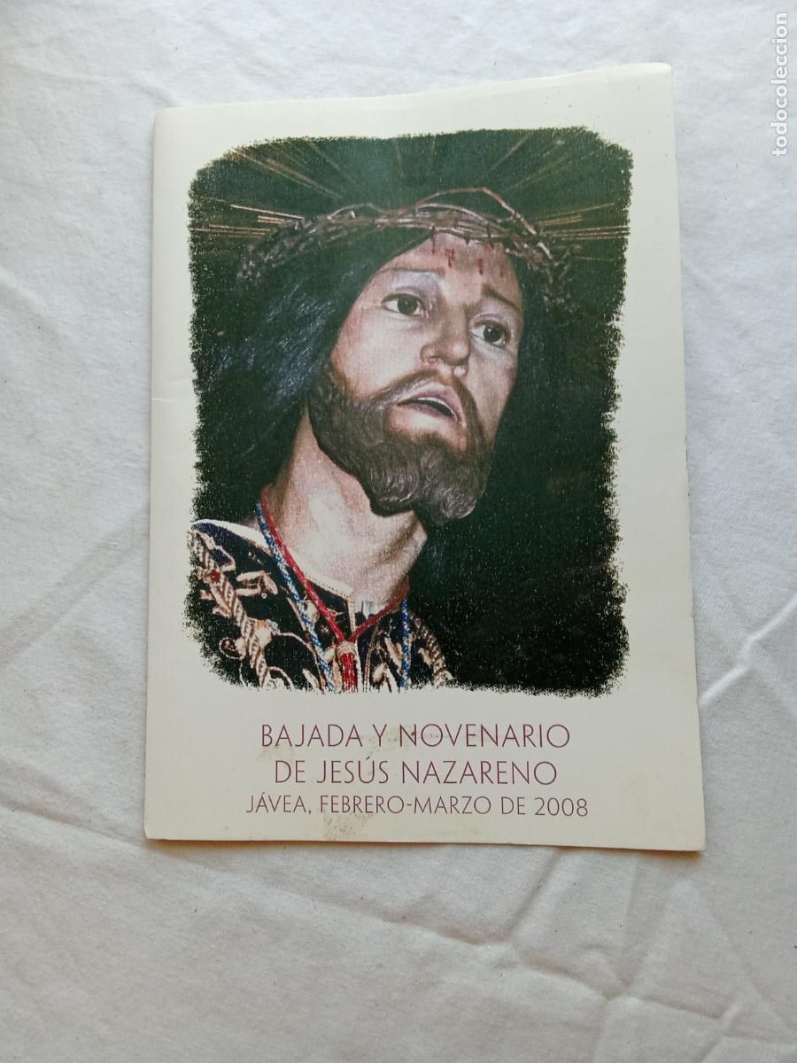 Libros: Bajada y novenario de Jes&uacute;s Nazareno javea, febrero-maroz de 2008 L.13773-1859