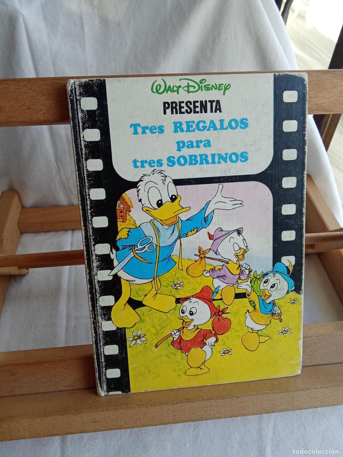 Livros em segunda m&atilde;o: Tres regalos para tres sobrinos. Disney L.13773-1864