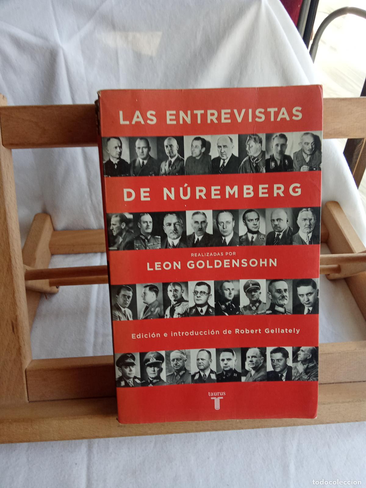 books: Las entrevistas de n&uacute;remberg realizadas por Leon Goldensohn L.13773-1868