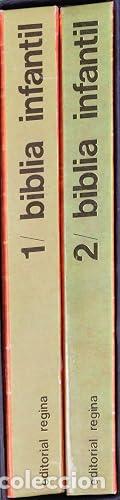 Livros em segunda m&atilde;o: BIBLIA INFANTIL ANTIGUO TESTAMENTO NUEVO TESTAMENTO 2 VOL&Uacute;MENES - Varios Autores