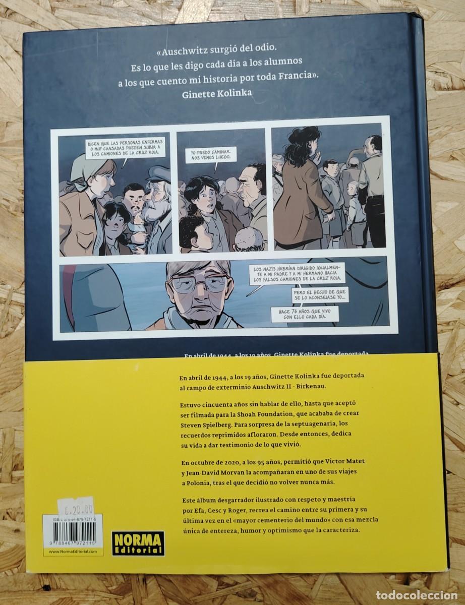 Libros: Adi&oacute;s, Birkenau de Ginette Kolinka - Foto 2