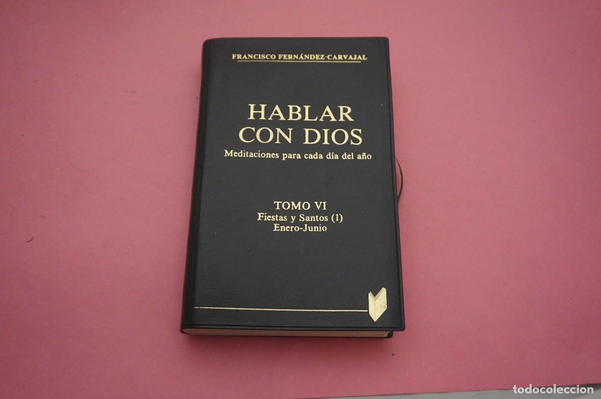Libros: 3A/ HABLAR CON DIOS - MEDITACIONES PARA CADA DIA DEL A&Ntilde;O - TOMO VI - FRANCISCO FERNANDEZ CARVAJAL