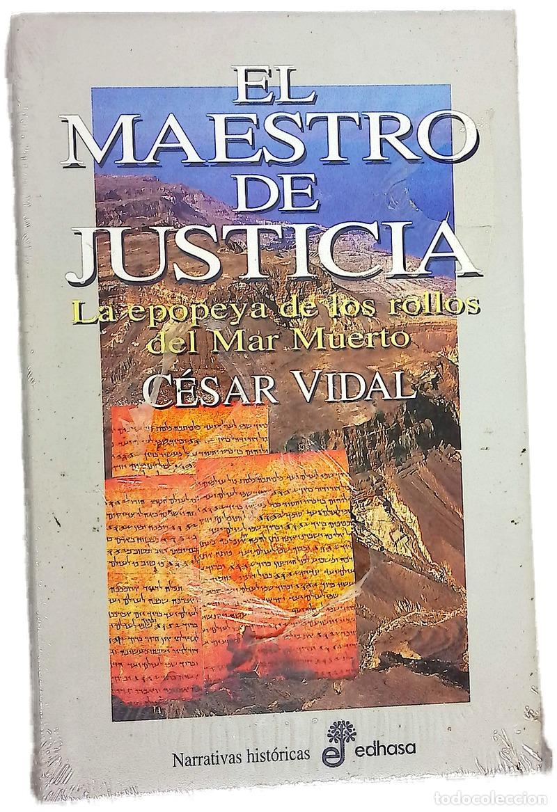 Libros: El maestro de justicia - Vidal, C&eacute;sar - Foto 1