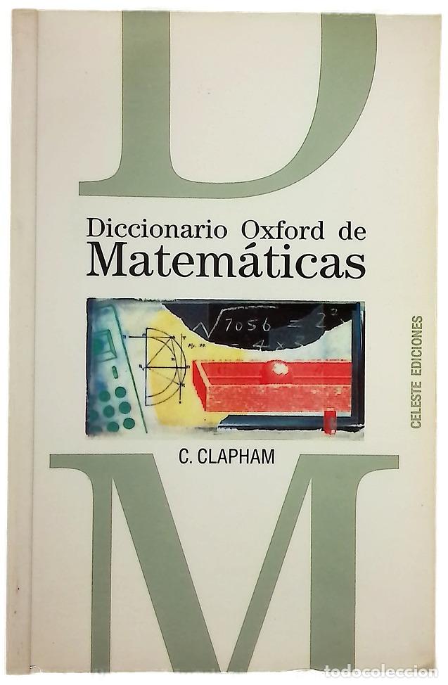 Libros: Diccionario Oxford de matem&aacute;ticas