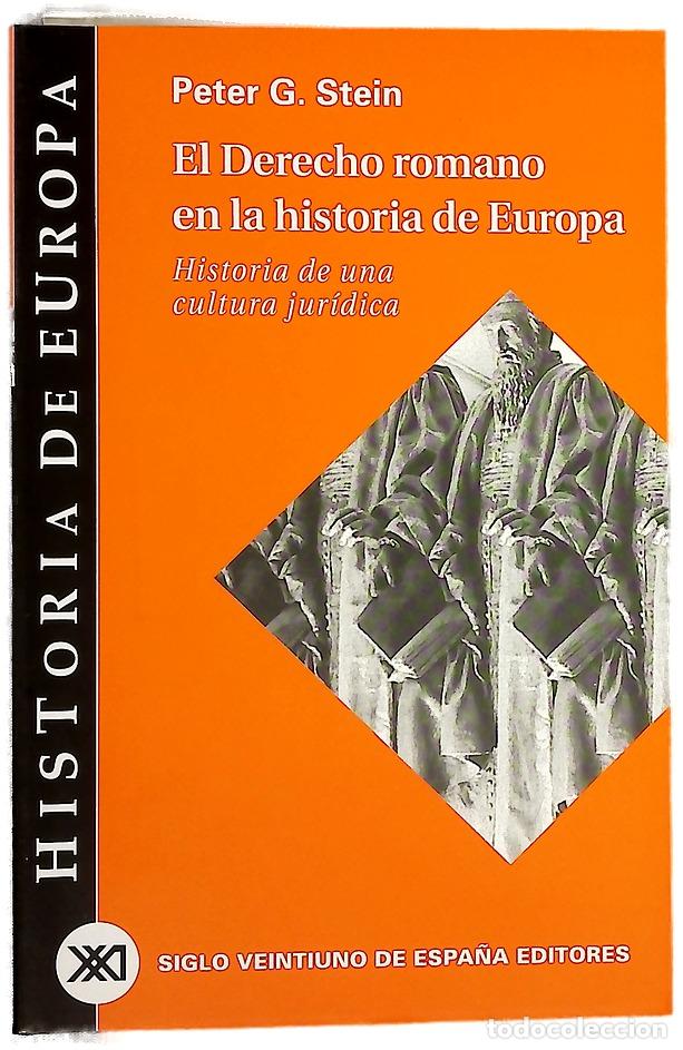 Libros: El derecho romano en la historia de Europa historia de una cultura jur&iacute;dica