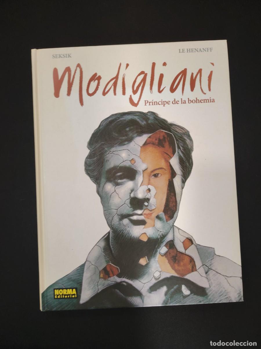 Libros: Modigliani, Pr&iacute;ncipe de la bogemia, por Seksik y Le Henanff.