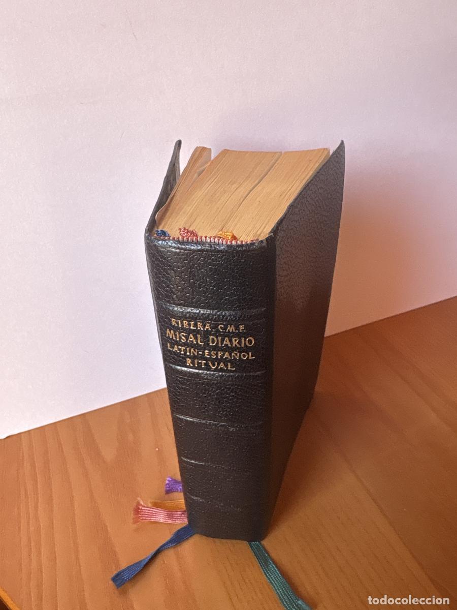 Libri di seconda mano: MISAL DIARIO LATIN-ESPA&Ntilde;OL. RITUAL. T.H - P. LUIS RIBERA (MISIONERO CLARETIANO) TDK815