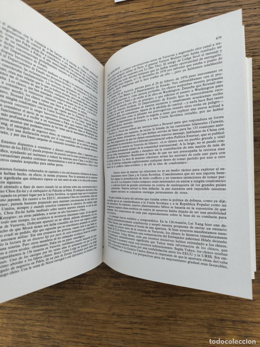 Libros: Mis memorias - Henry Kissinger - Foto 7