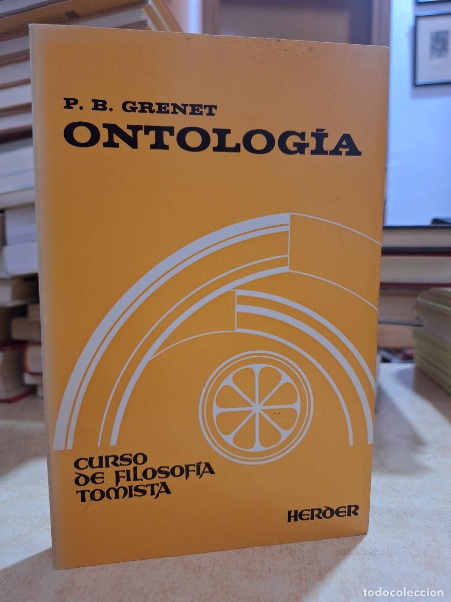 Libros: ONTOLOG&Iacute;A. - P. B. GRENET. - Foto 1