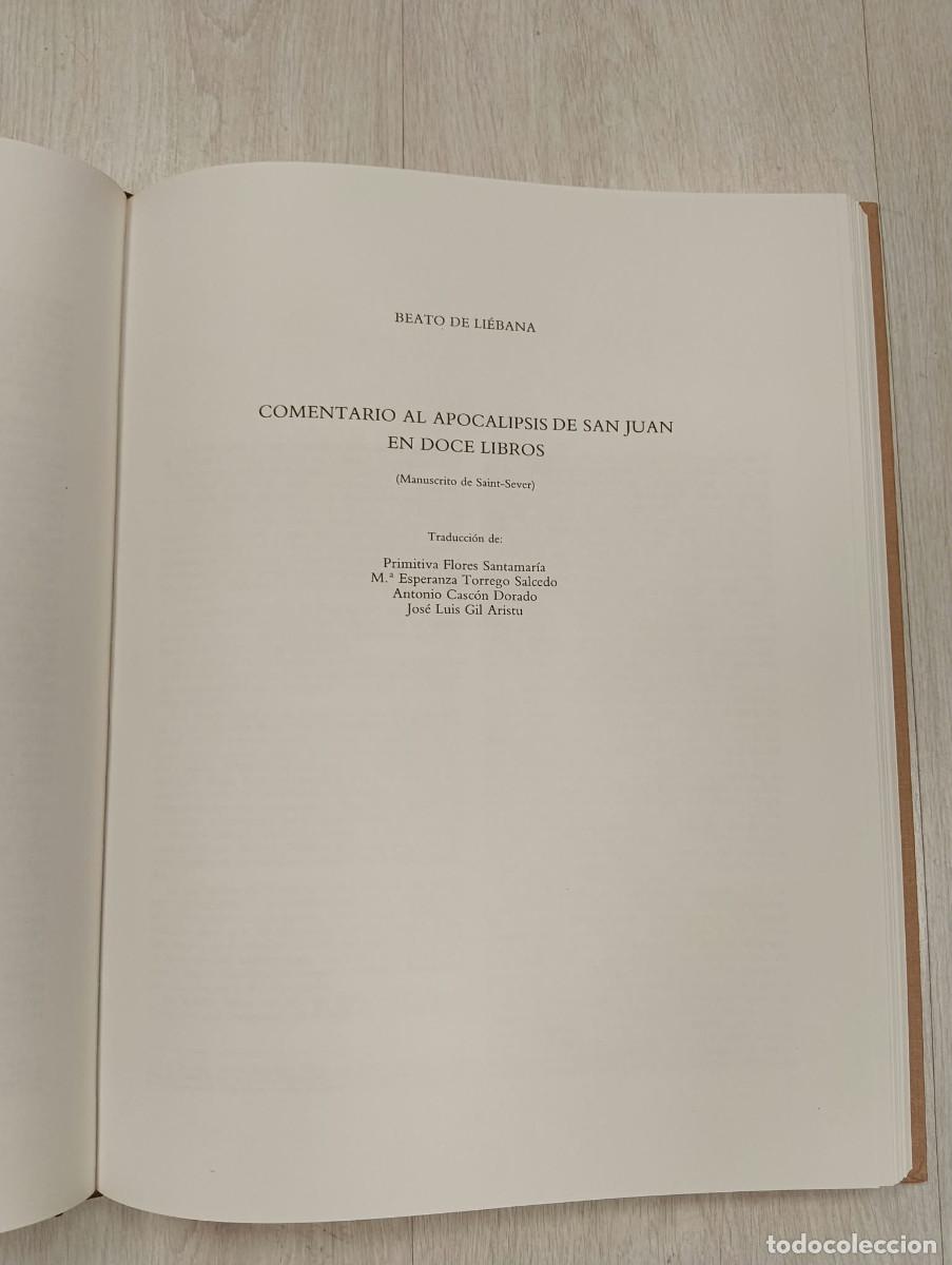 Libros: Beato de Li&eacute;bana. Comentarios al Apocalipsis y al Libro de Daniel: edici&oacute;n facs&iacute;mil. - Foto 6