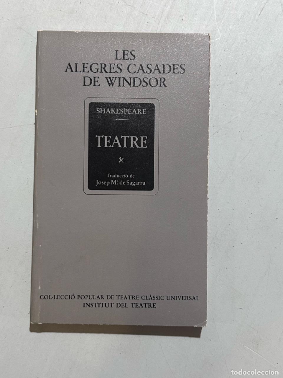 Livros em segunda m&atilde;o: William Shakespeare - Les alegres casades de Windsor