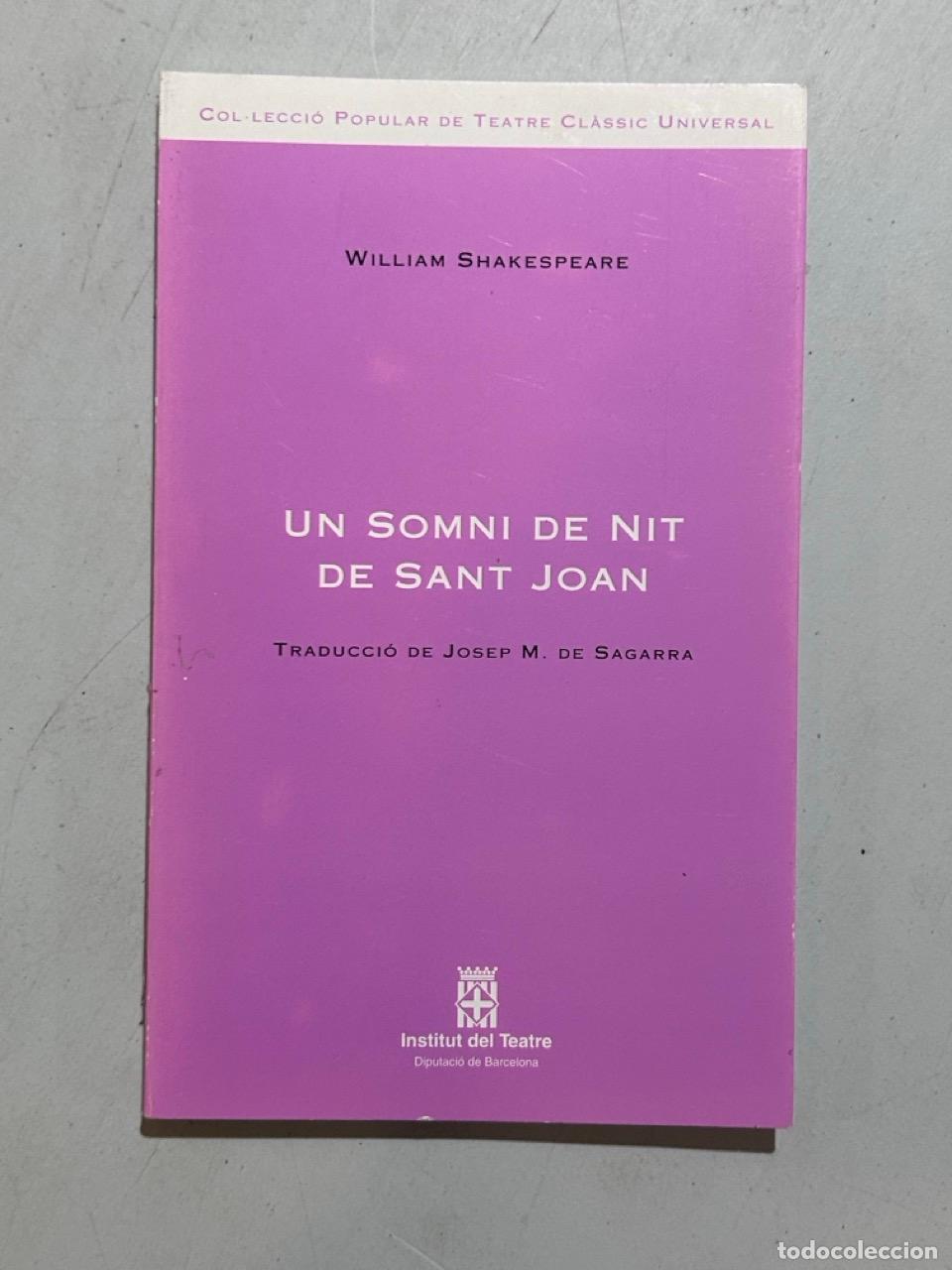 Libri di seconda mano: William Shakespeare - Un somni de nit de Sant Joan