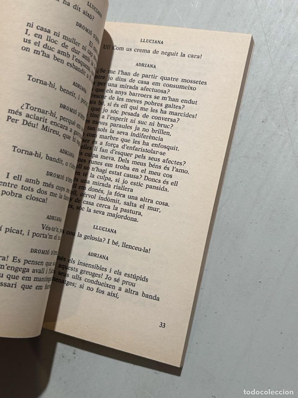 Libros: William Shakespeare - La com&egrave;dia dels errors - Foto 2