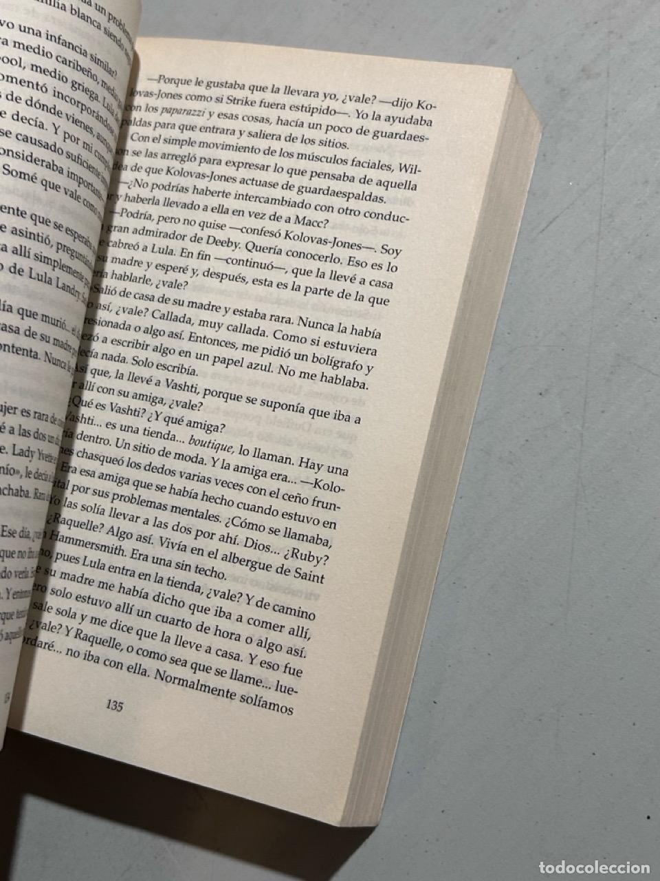 Libros: Robert Galbraith - El canto del cuco - Foto 2