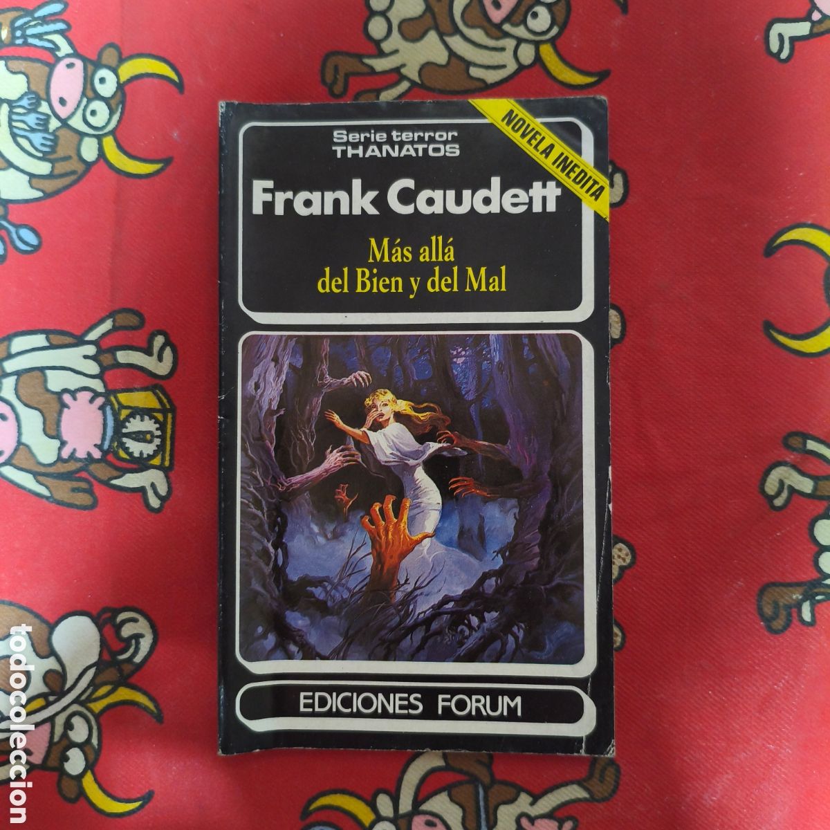 Libros: MAS ALLA DEL BIEN Y DEL MAL - NOVELA INEDITA FRANK CAUDETT - SERIE TERROR THANATOS - EDICIONES FORUM