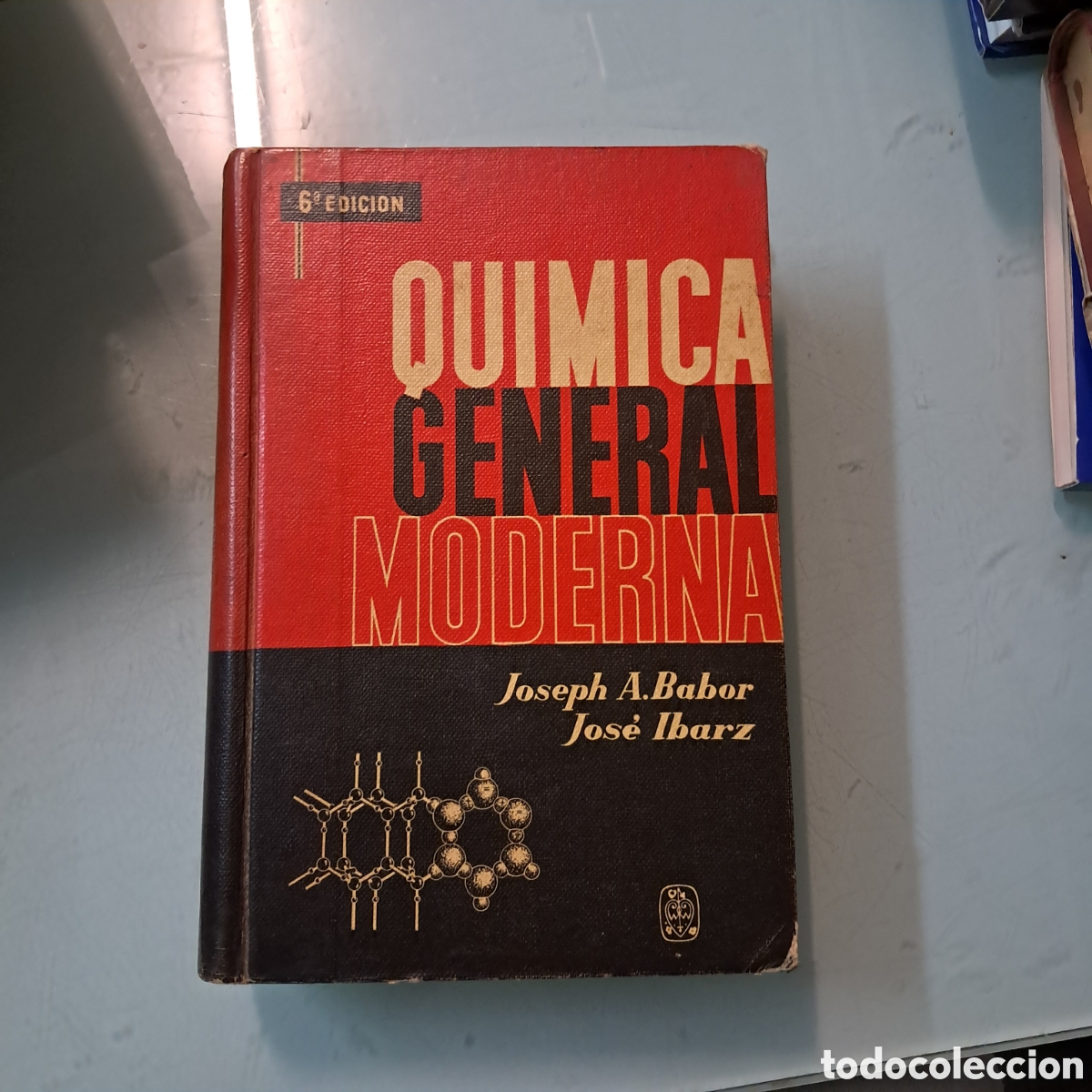 Libros: Joseph A.Babor Qu&iacute;mica general moderna,Ed Manijel Marin
