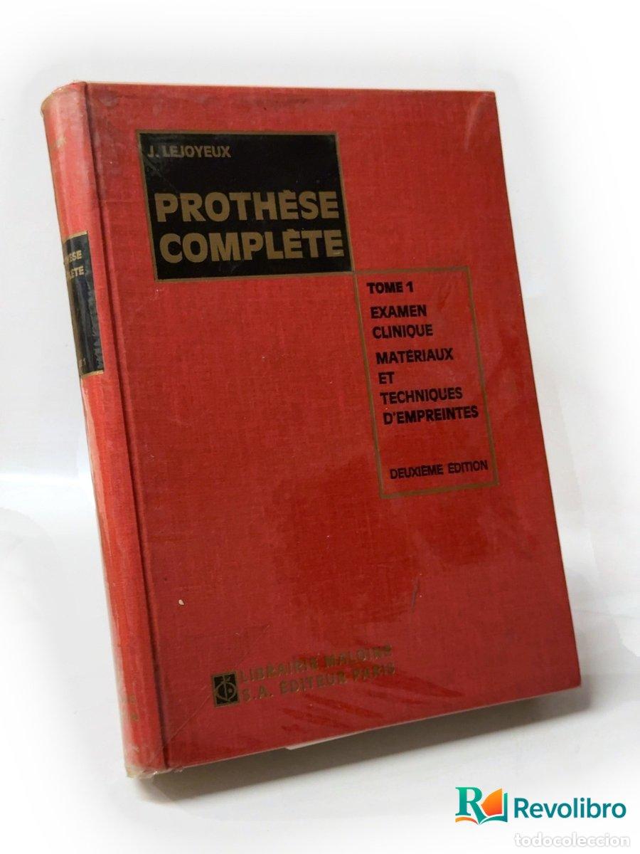 Libros: Proth&egrave;se compl&egrave;te - J. Lejoyeux