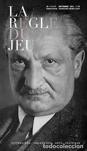 Libros: La r&egrave;gle du jeu n&deg;58-59- 9782246854333