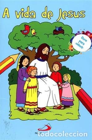 Livros em segunda m&atilde;o: A vida de Jesus: livro para colorir- 9789723017977