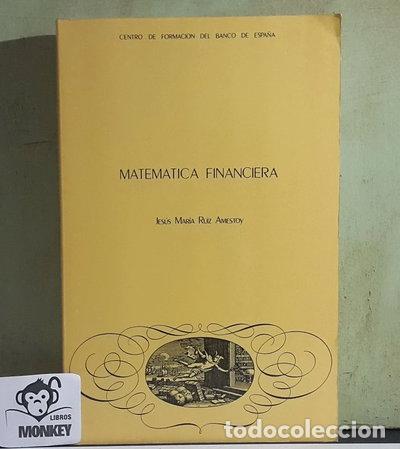 Libros: Matem&aacute;tica financiera- 9788477930785