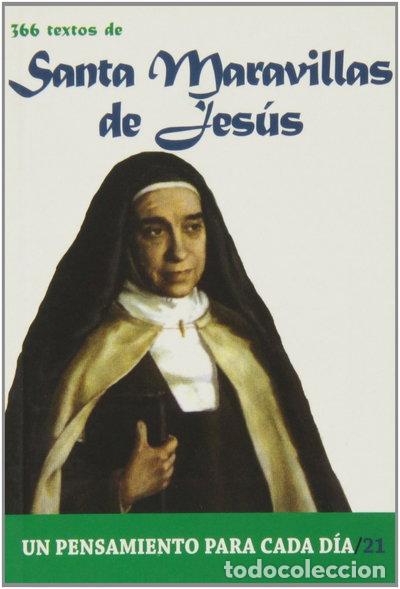 Libros: 366 Textos de Santa Maravillas de Jes&uacute;s- 9788484079552
