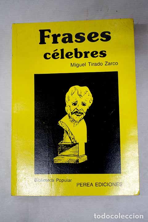 Libros: Frases c&eacute;lebres: : Perea. - Foto 1
