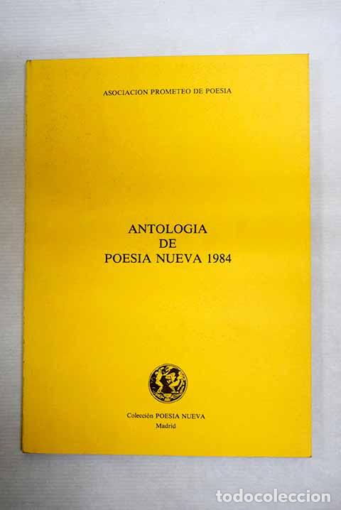 Libros: Antolog&iacute;a de poes&iacute;a nueva, 1984 - Foto 1