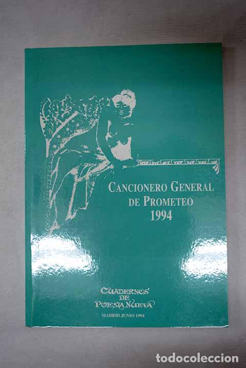 books: Cancionero General de Prometeo 1994