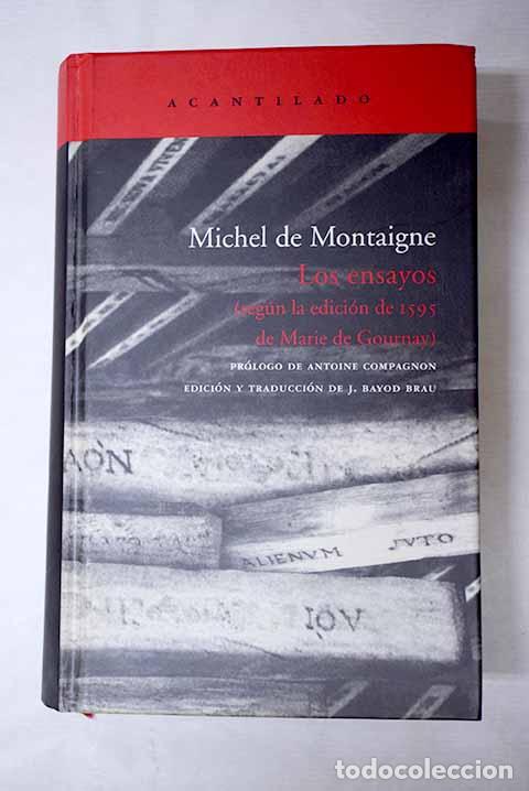 Libros: Los ensayos: Montaigne, Michel de.- Montaigne, Michel de - Foto 1