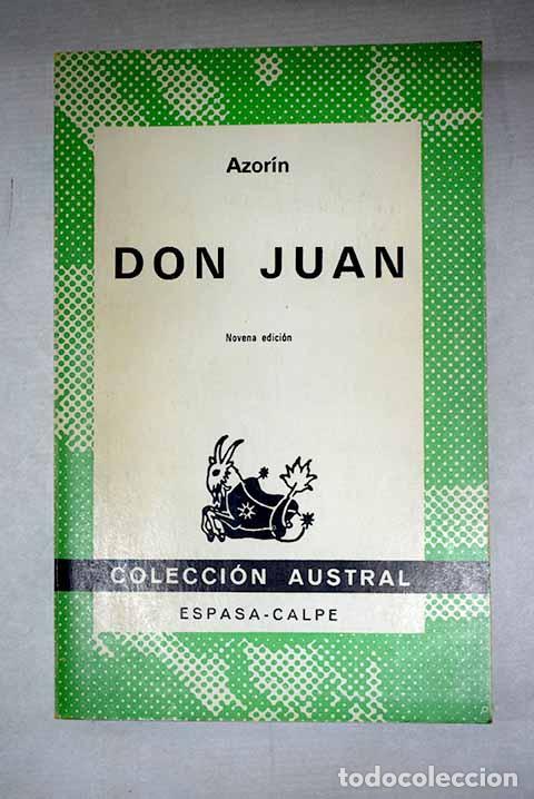 Libros: Don Juan: Martinez Ruiz, Jos&eacute; (Azor&iacute;n).- Martinez Ruiz, Jos&eacute; (Azor&iacute;n)
