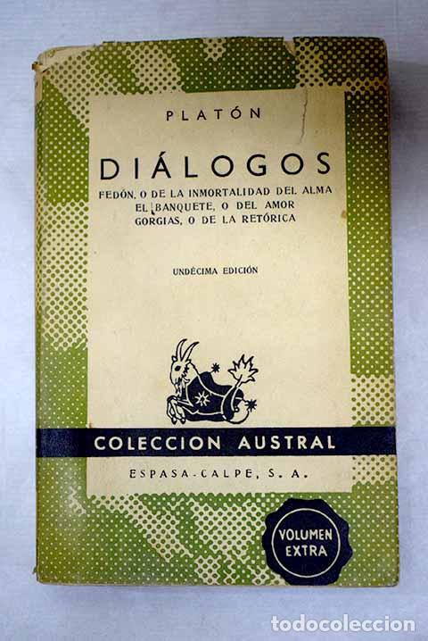 Livres: Di&aacute;logos: Plat&oacute;n: Espasa Calpe..- Plat&oacute;n