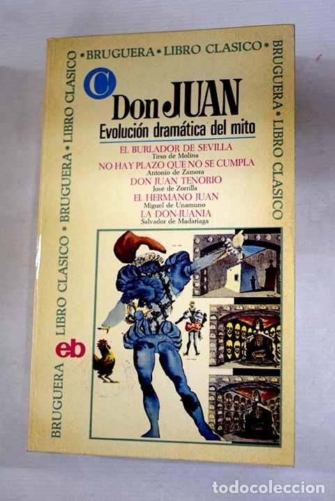 Libros: Don Juan, Evolucion dramatica del mito