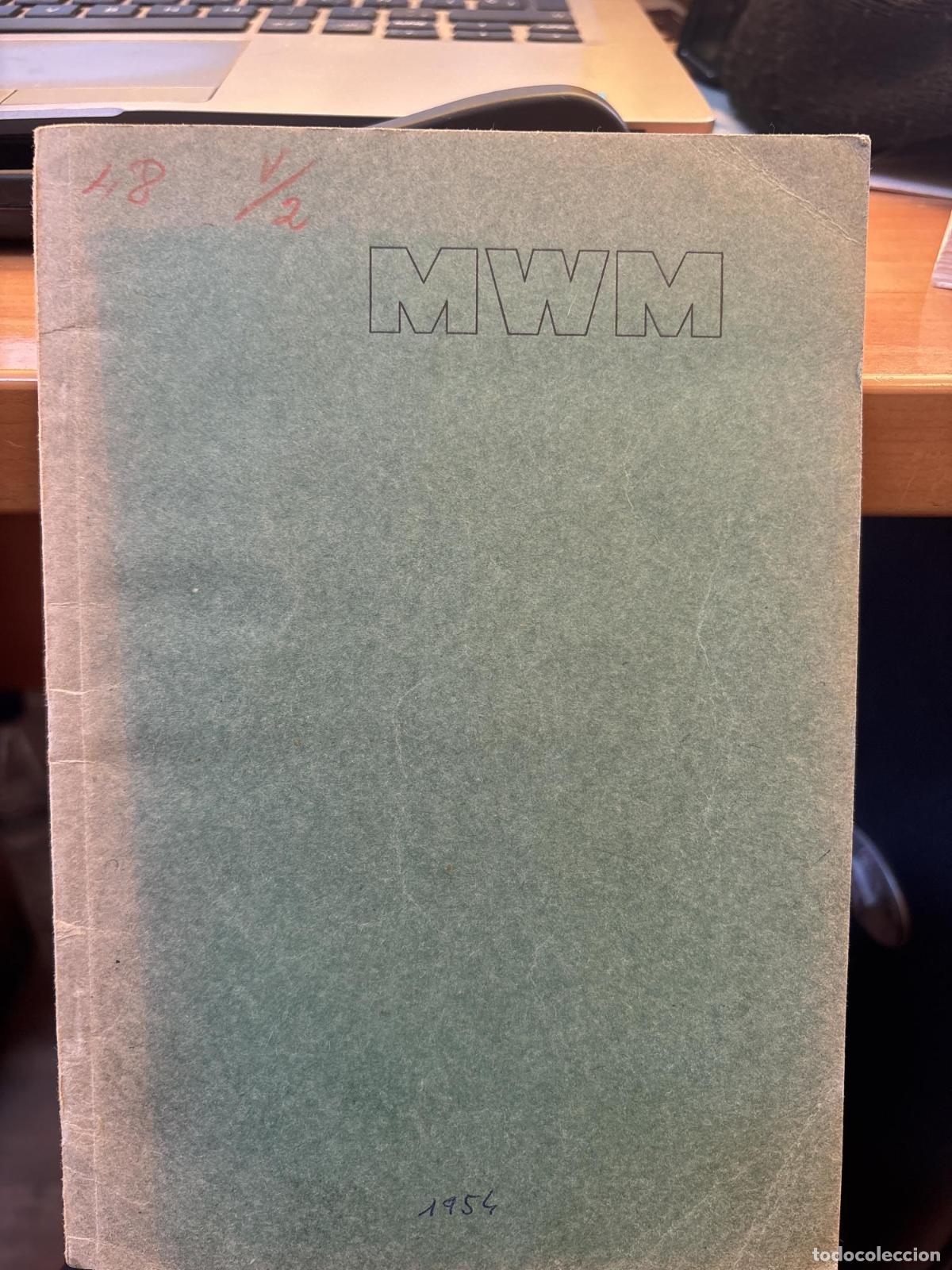 Libros: MOTOR DIESEL MWM. MODEO RHS 518 -