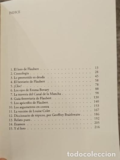 Libros: EL LORO DE FLAUBERT - JULIAN BARNES - Foto 2