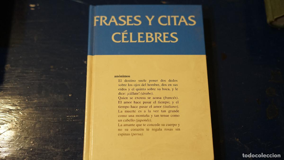 Libros: Frases y citas c&eacute;lebres - Foto 1