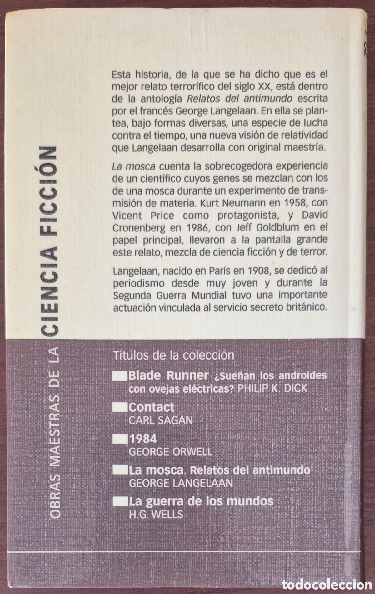 Libros: GEORGE LANGELAAN - LA MOSCA - Foto 2