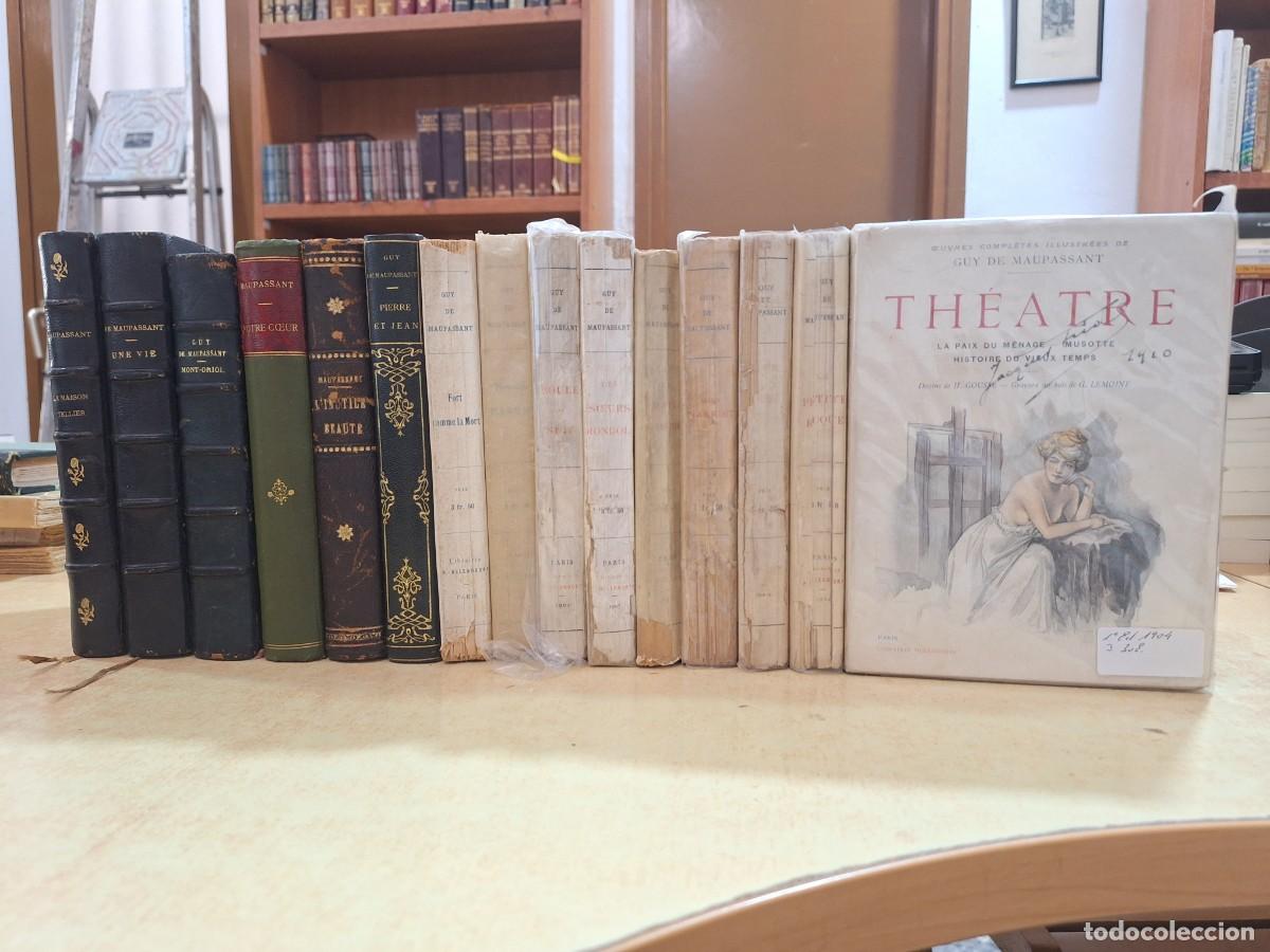 Livres: OEUVRES COMPL&Egrave;TES ILLUSTR&Eacute;ES 15 VOLS. - GUY DE MAUPASSANT.