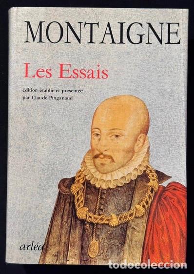 Libros: LES ESSAIS. Edition etablie et pr&eacute;sent&eacute;e par Claude Pinganaud - MONTAIGNE, Michel de