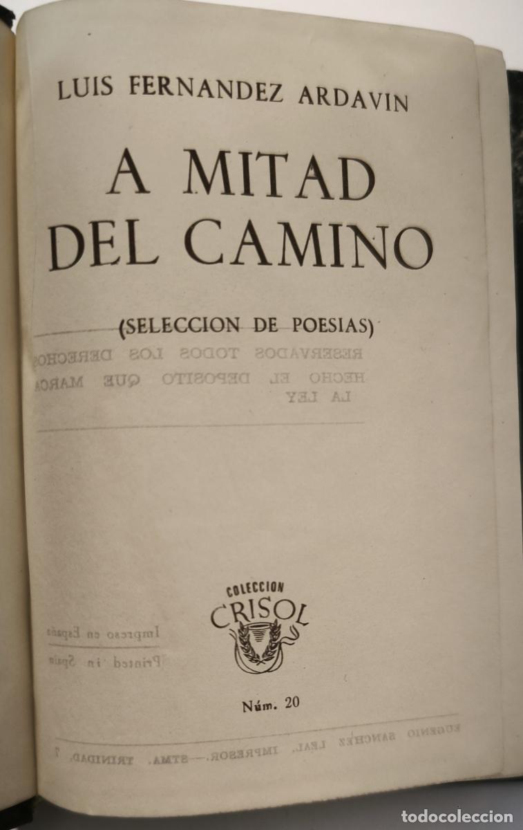 Libros: A mitad del camino - Luis Fern&aacute;ndez Ardav&iacute;n - Foto 1