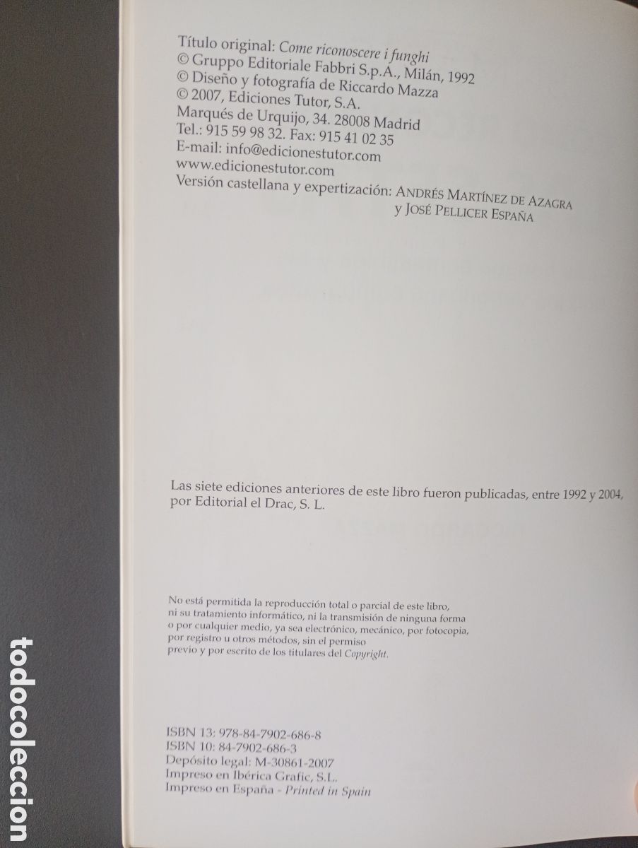 Libros: Como reconocer las setas Ricardo maza - Foto 3