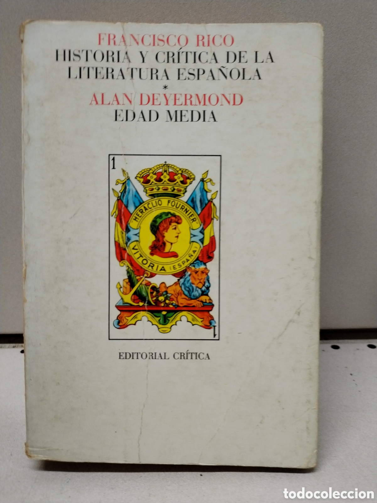 Livros em segunda m&atilde;o: Historia y cr&iacute;tica de la literatura espa&ntilde;ola 1: Edad Media - Deyermond, Alan